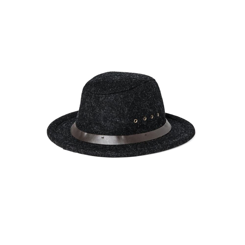 Filson Mackinaw Wool Packer Hat Charcoal XL Made in USA